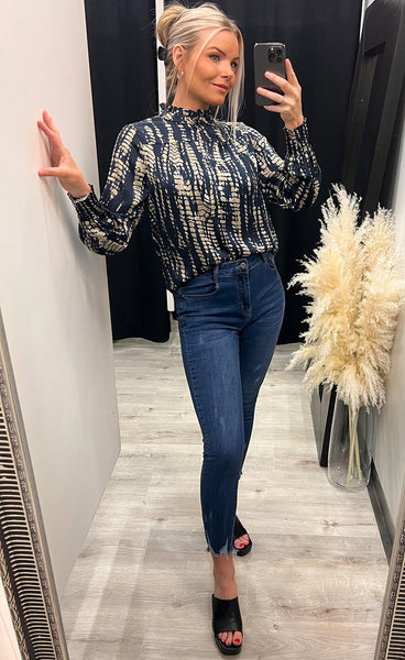 Sophia blouse - blue