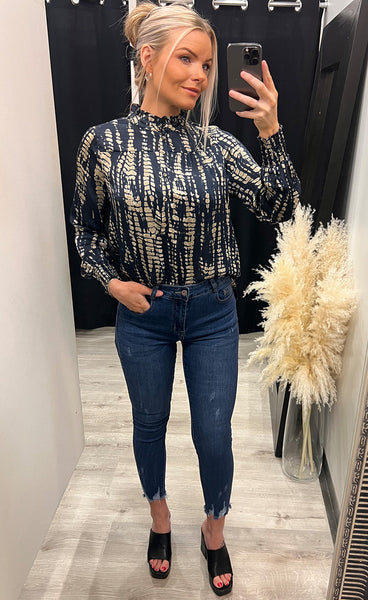 Sophia blouse - blue