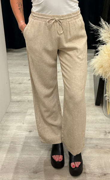 FREEQUENT Lava pants - sand melange