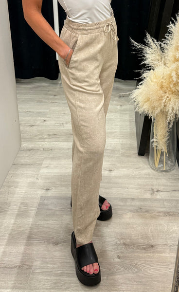 FREEQUENT Lava pants - sand melange