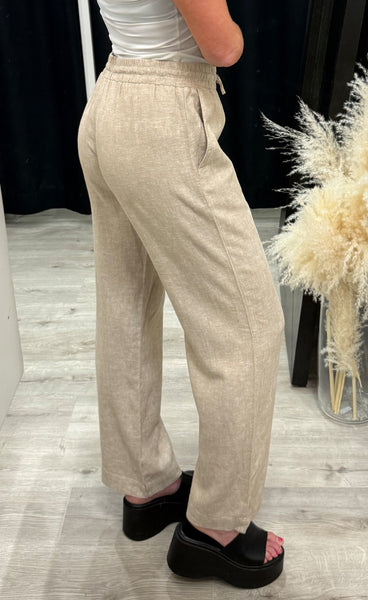 FREEQUENT Lava pants - sand melange