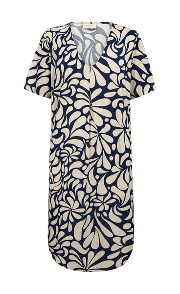 FREEQUENT Floi dress - navy blazer w. moonbeam
