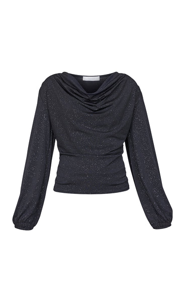 Cash top - black/silver