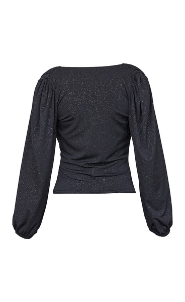 Cash top - black/silver