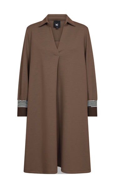 Camille dress - brown mix