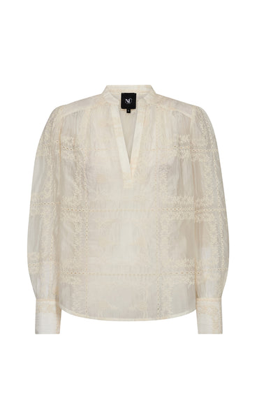 Denia shirt - bone mix