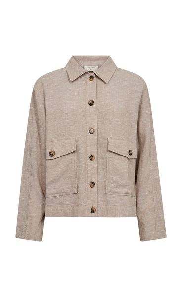 FREEQUENT Lava jacket - sand melange