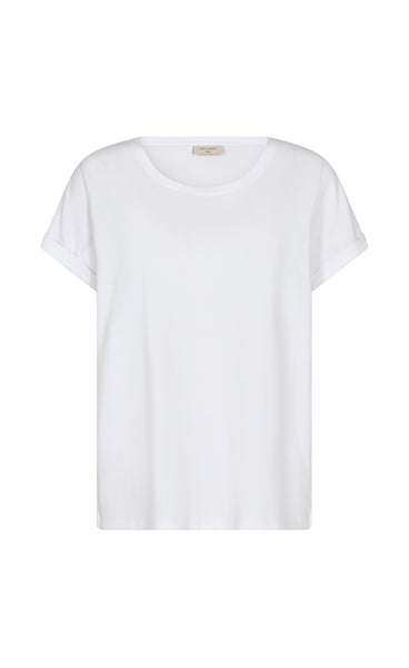 FREEQUENT Joke tee - brilliant white
