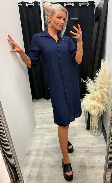 Caitlin dress - navy