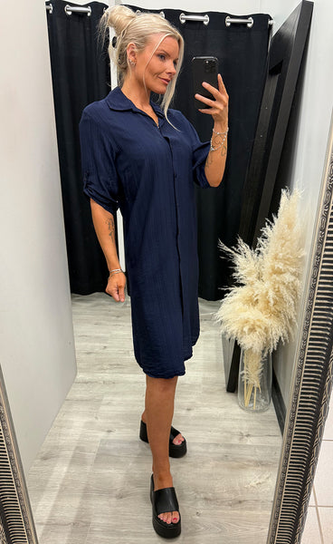Caitlin dress - navy
