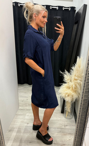Caitlin dress - navy