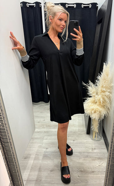 Camille dress - black mix