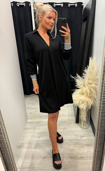 Camille dress - black mix