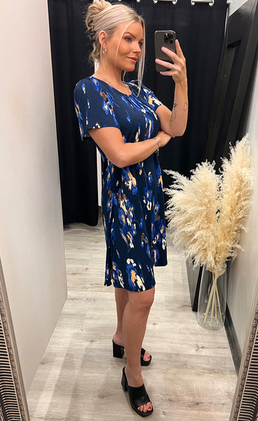 Seen dress - hydrangea