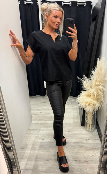 FREEQUENT Laney blouse - black