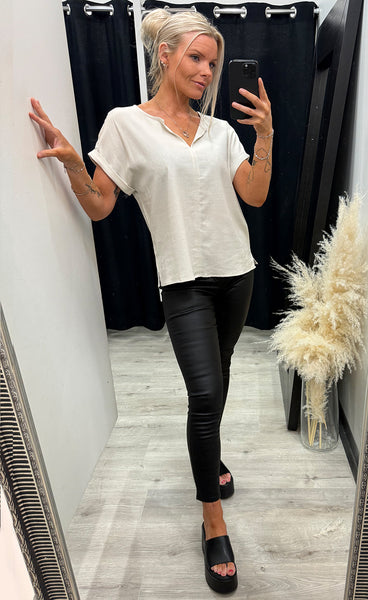 FREEQUENT Laney blouse - moonbeam