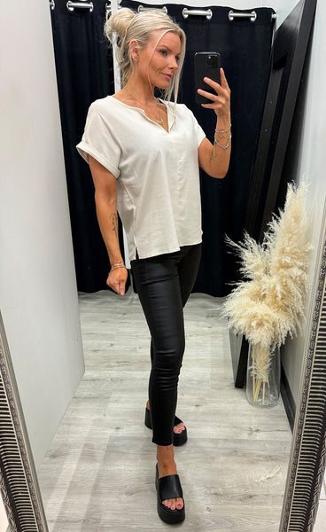 FREEQUENT Laney blouse - moonbeam