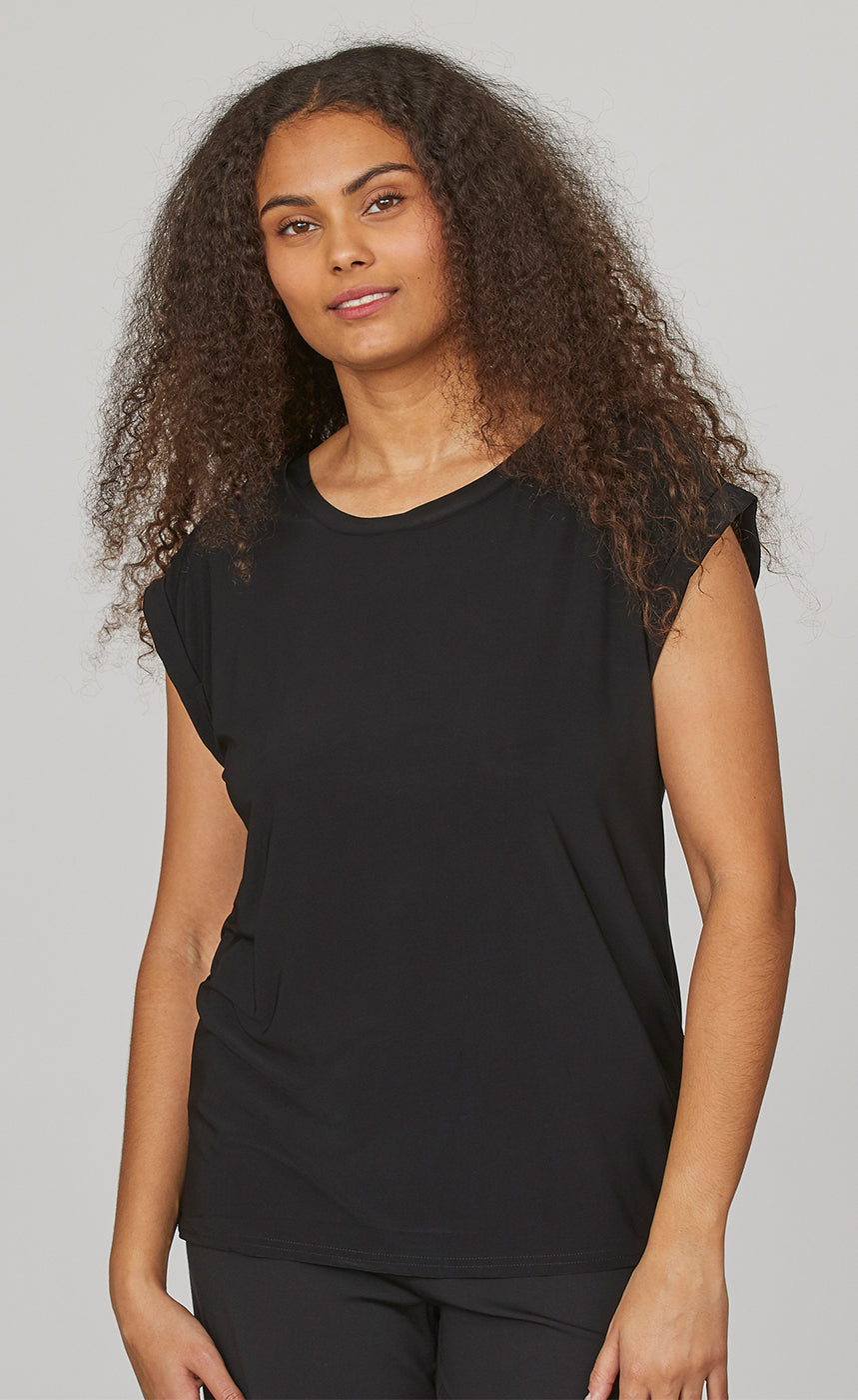 Low-a top - black