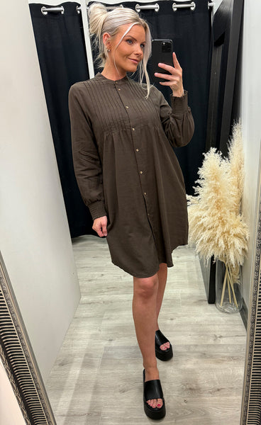 Carrie dress - brown