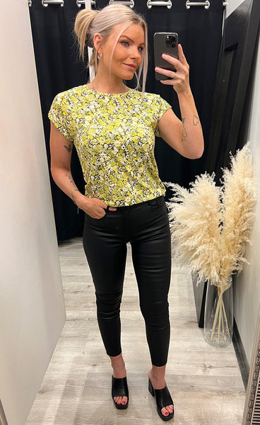 Seen tee - lime mix
