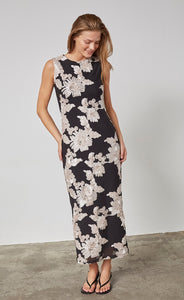Sis dress - black/champagne