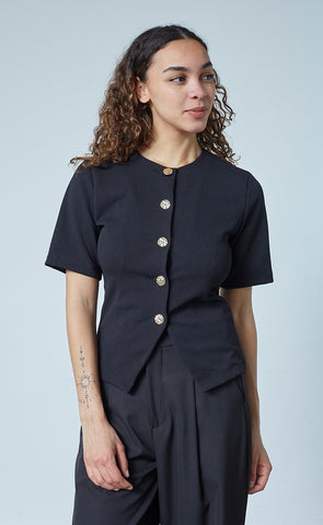 Gova top - black