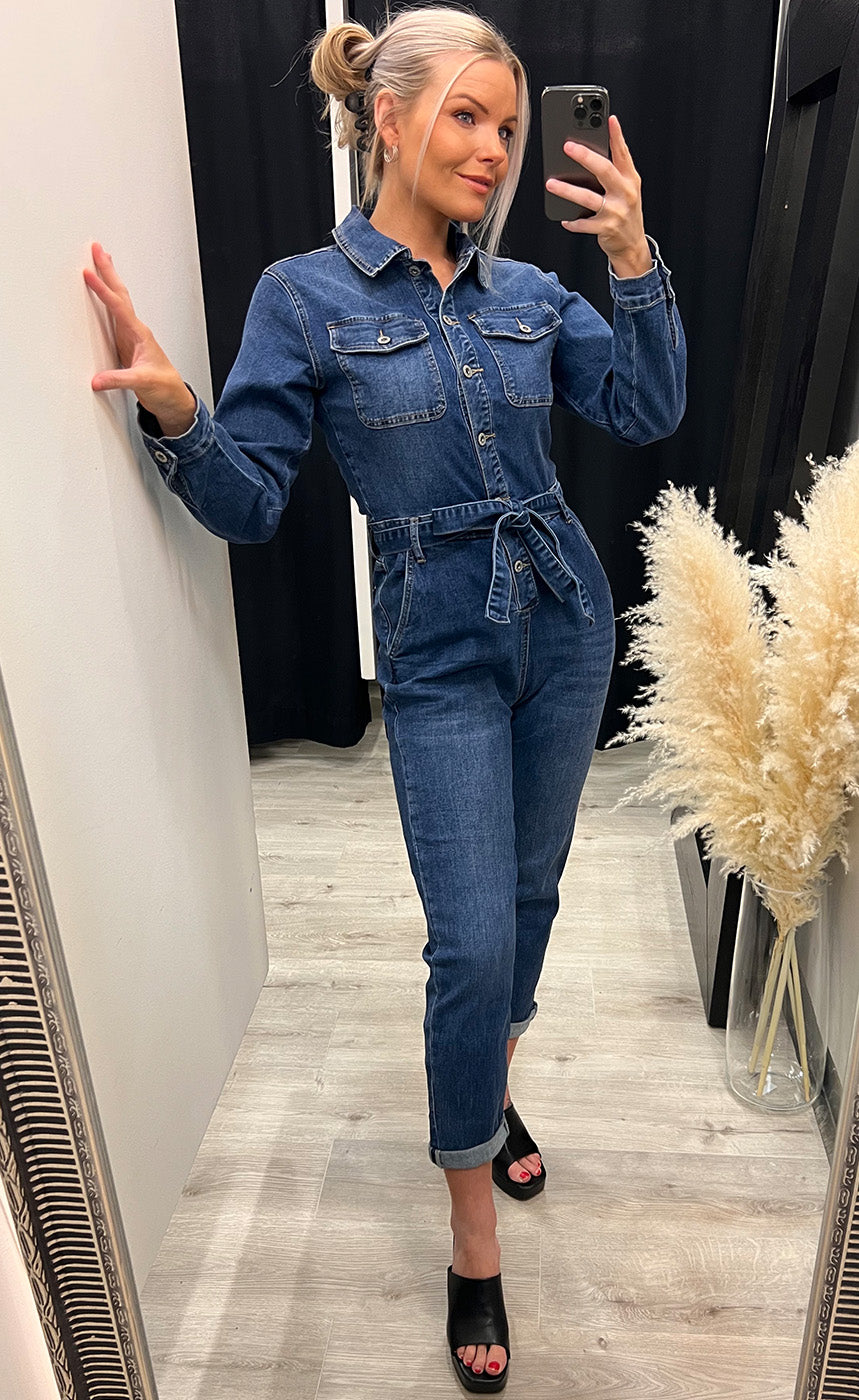 Melly samfestingur - denim