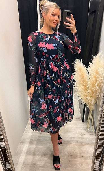 Nufreya dress - dark sapphire