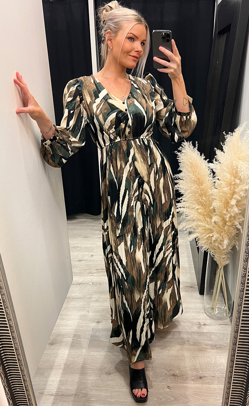 Natalie dress - green