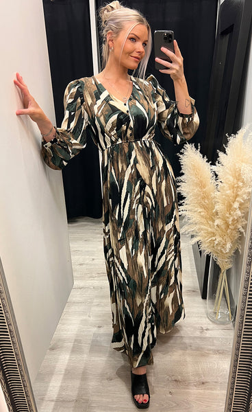 Natalie dress - green