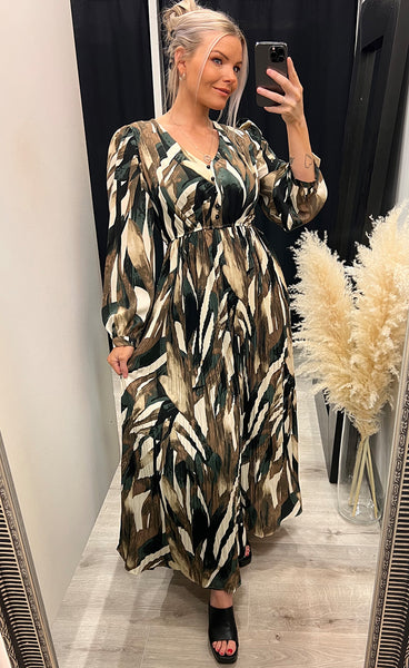 Natalie dress - green