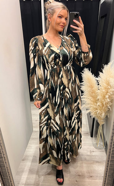 Natalie dress - green