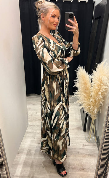 Natalie dress - green