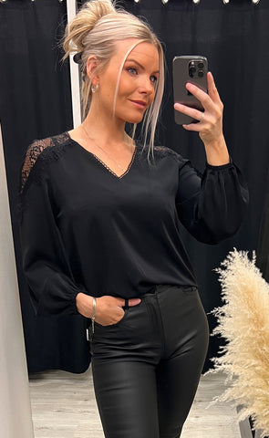 Heide blouse - black