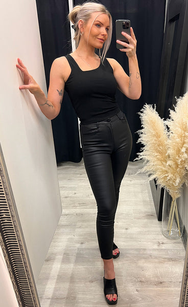Cassidy top 8596 - black