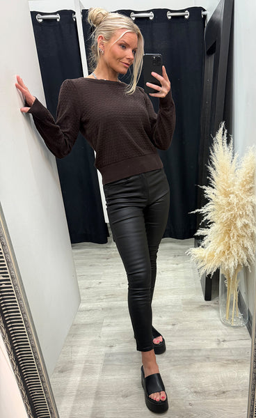 FREEQUENT Dodo pullover - mole