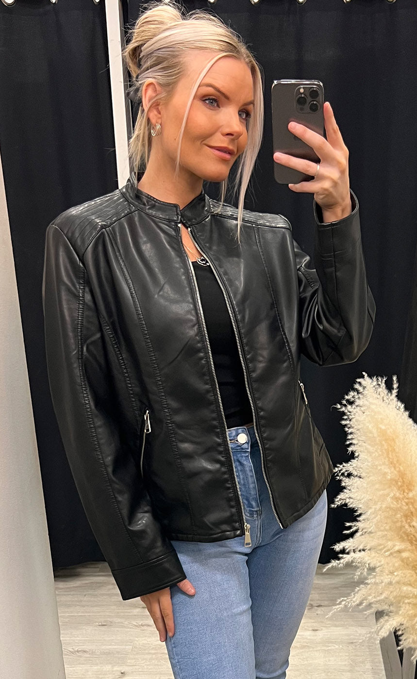 Gianna jacket PLUS - black