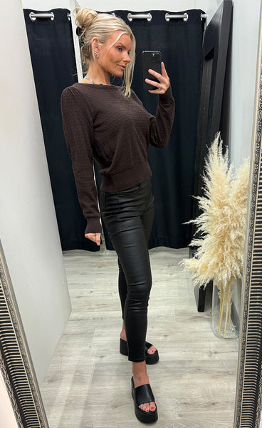 FREEQUENT Dodo pullover - mole