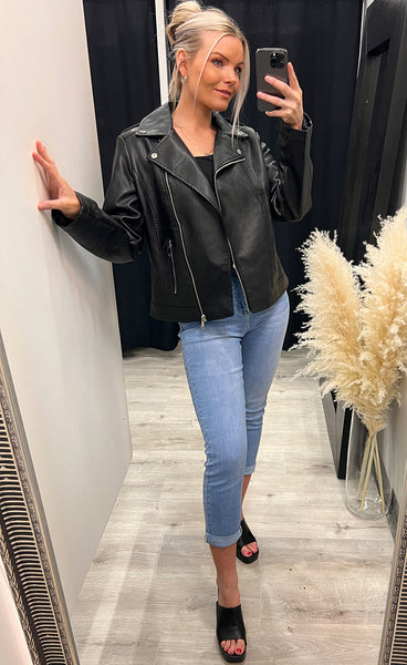 Safia jacket PLUS - black