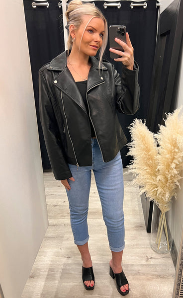 Safia jacket PLUS - black
