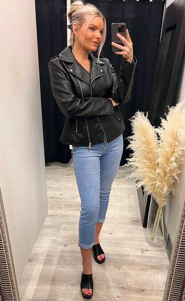 Safia jacket PLUS - black