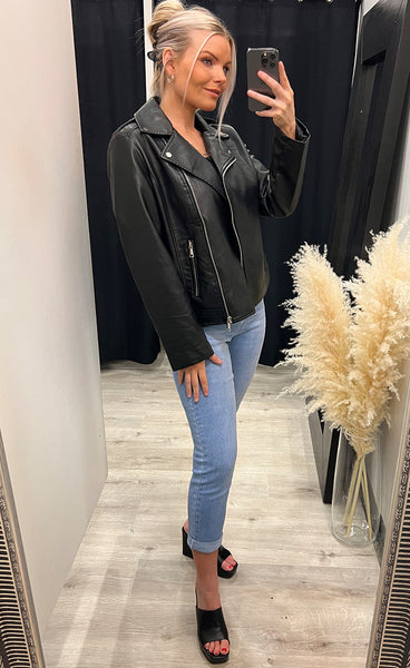 Safia jacket PLUS - black