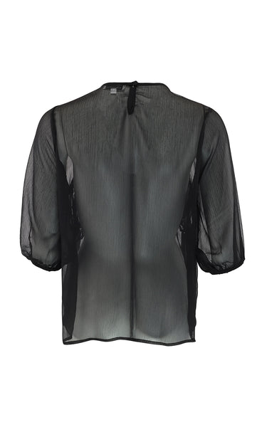 Githa mesh blouse - black