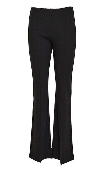 Marcia high waisted flared pants - black