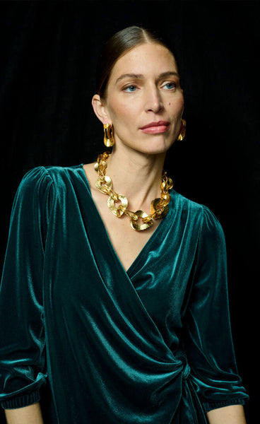 Cassandra dress 2 - ponderosa pine