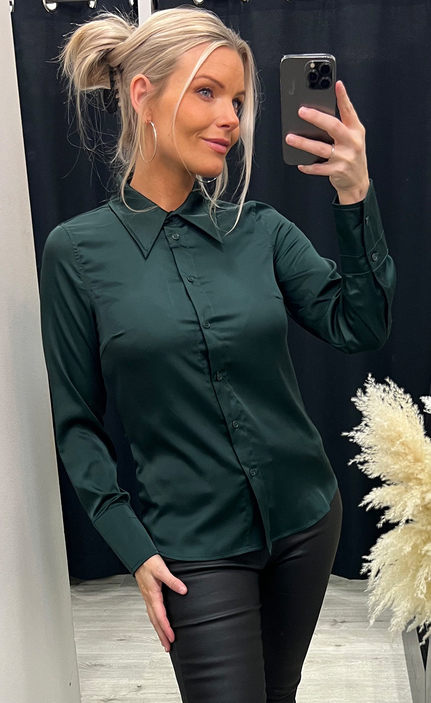 Dorota shirt - scarab