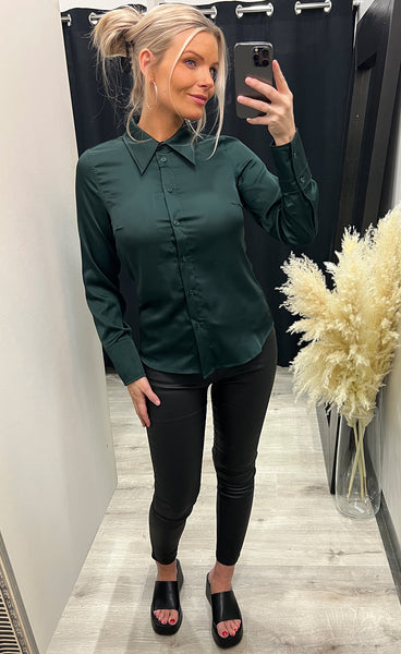 Dorota shirt - scarab