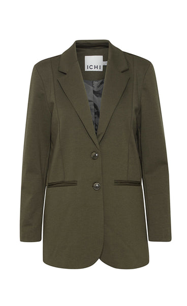 Kate oversize blazer - forest night