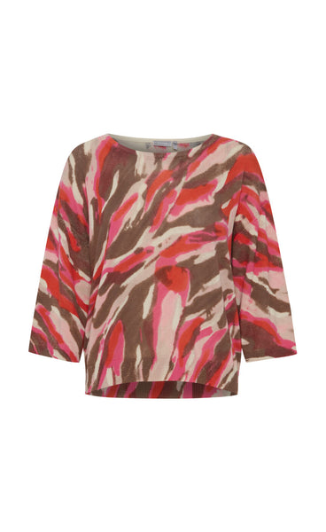 Louisa pullover - camellia rose