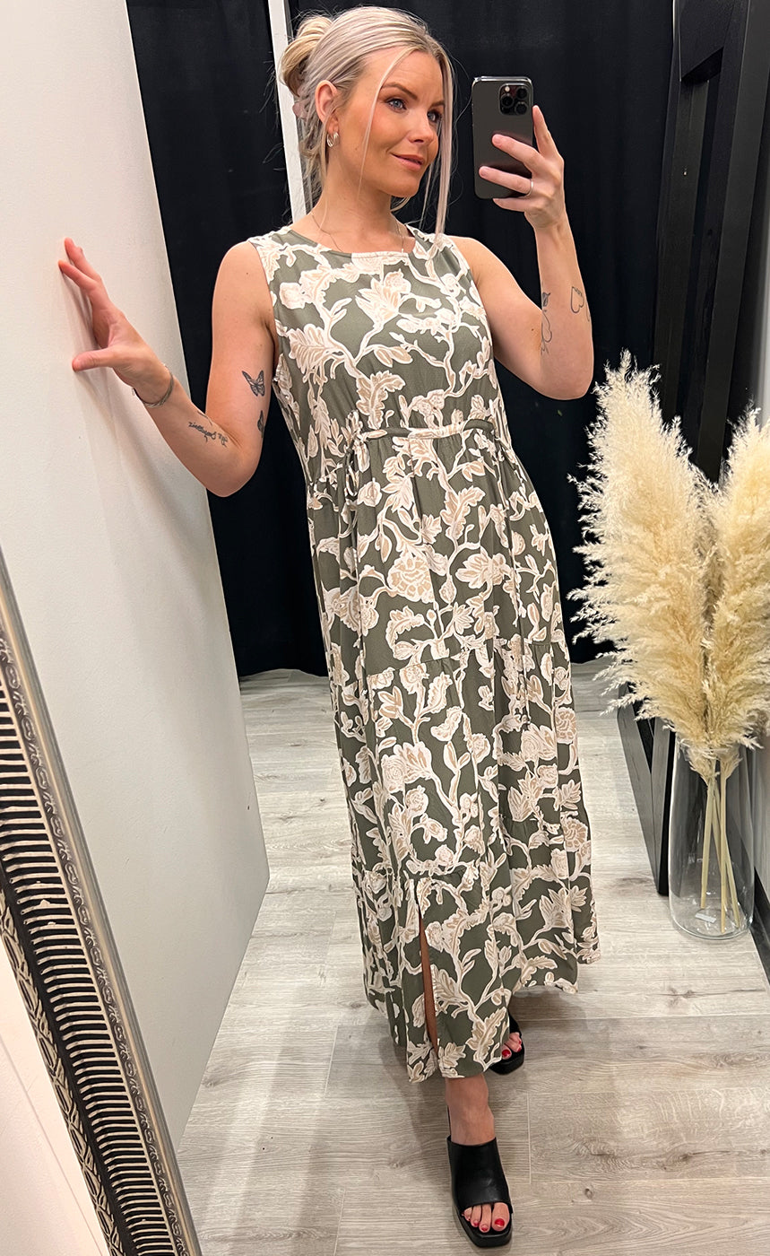 Sami dress - green mix